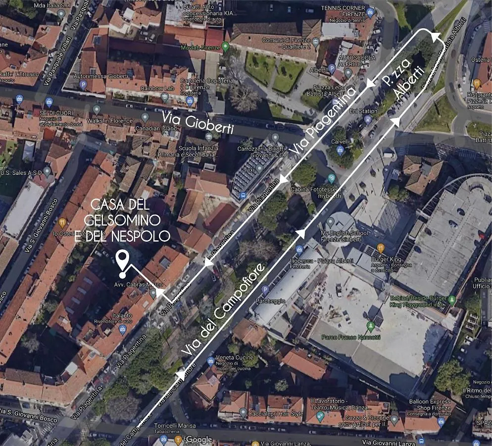 피렌체 Casa Del Gelsomino E Del Nespolo 아파트